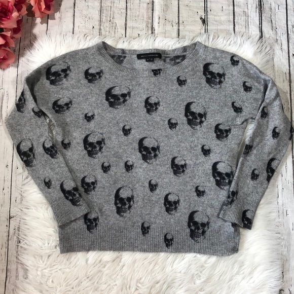 Skull Cashmere Sweaters - Skull Cashmere Cara Jack Cashmere Graphic Sweater